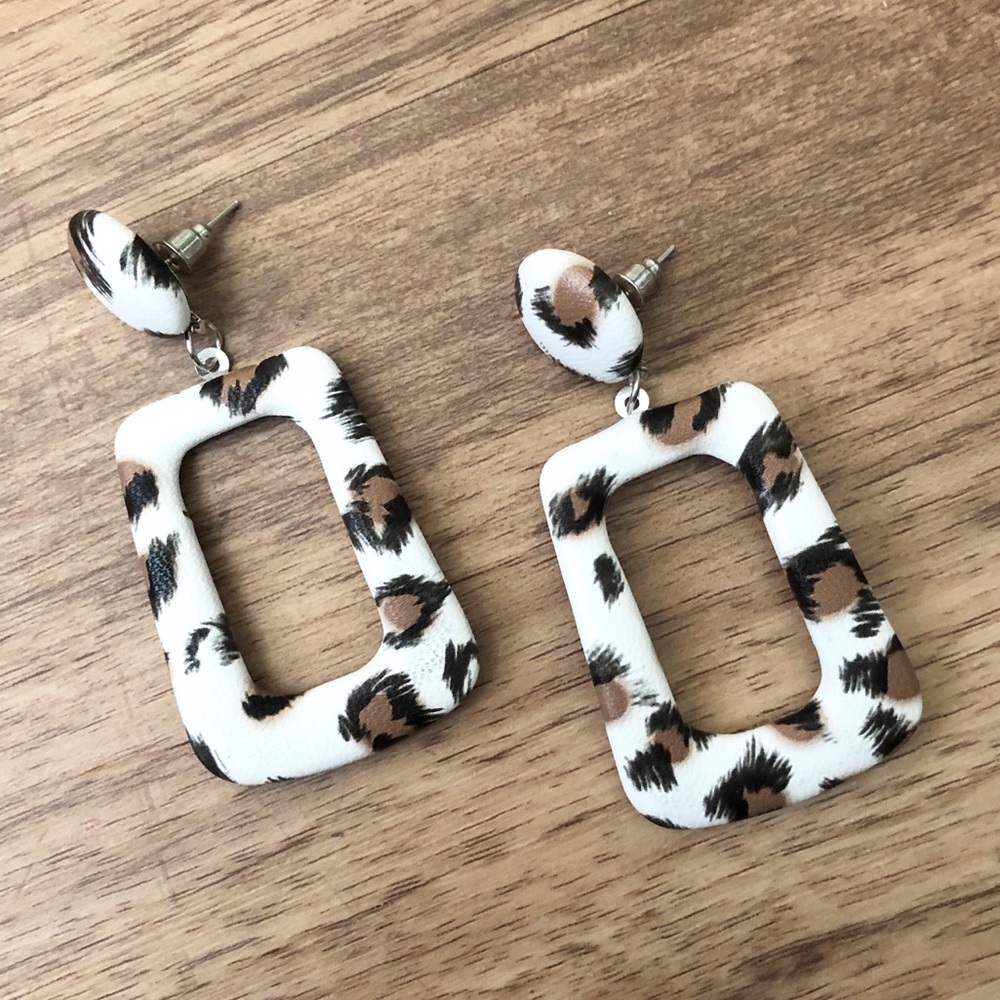 Leopard Earrings